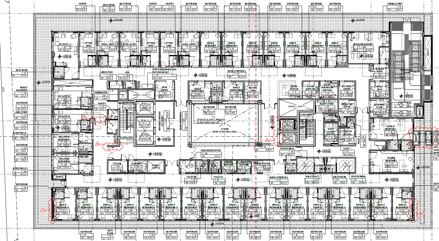 Terrace floor plan
