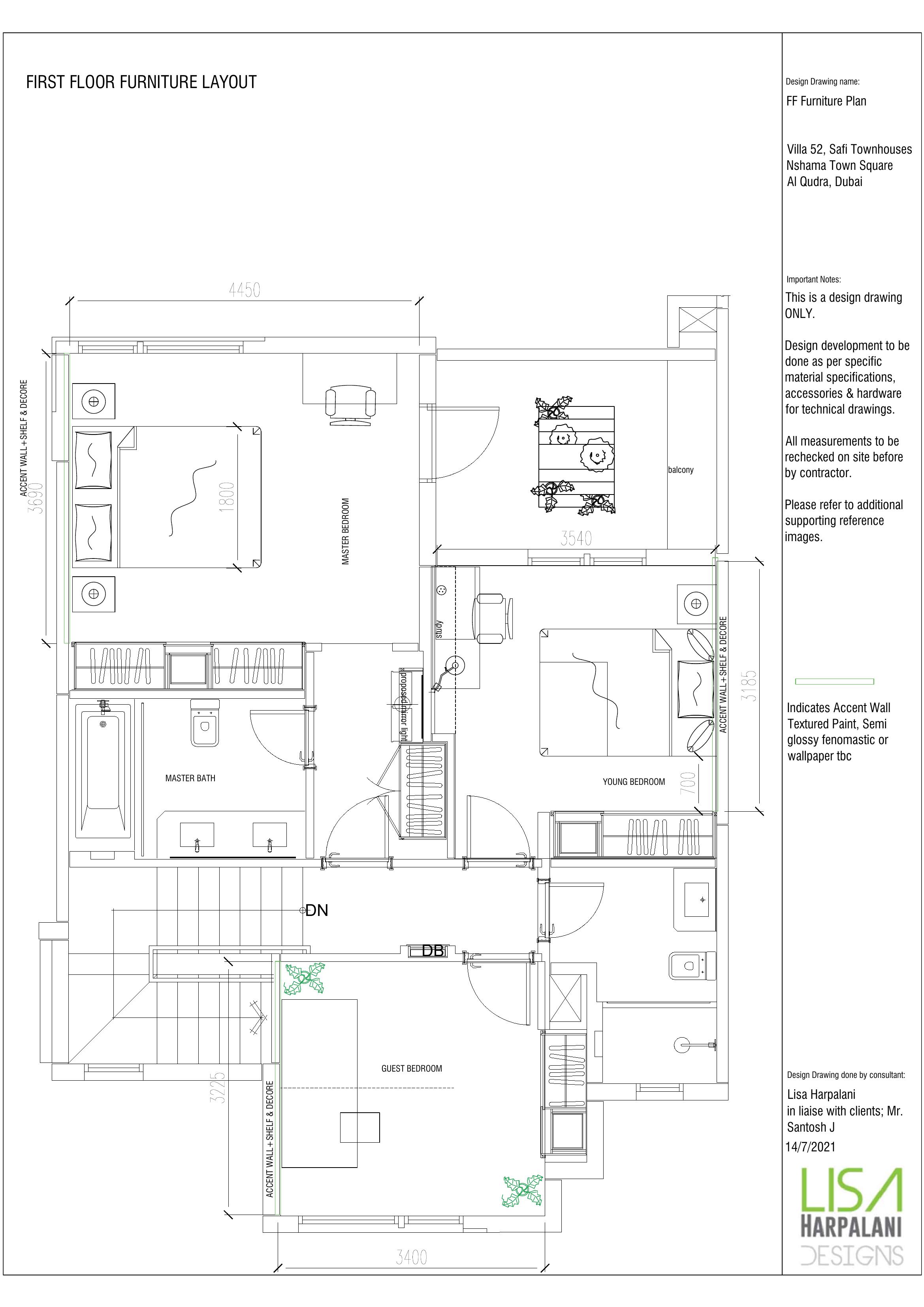 First floor CAD