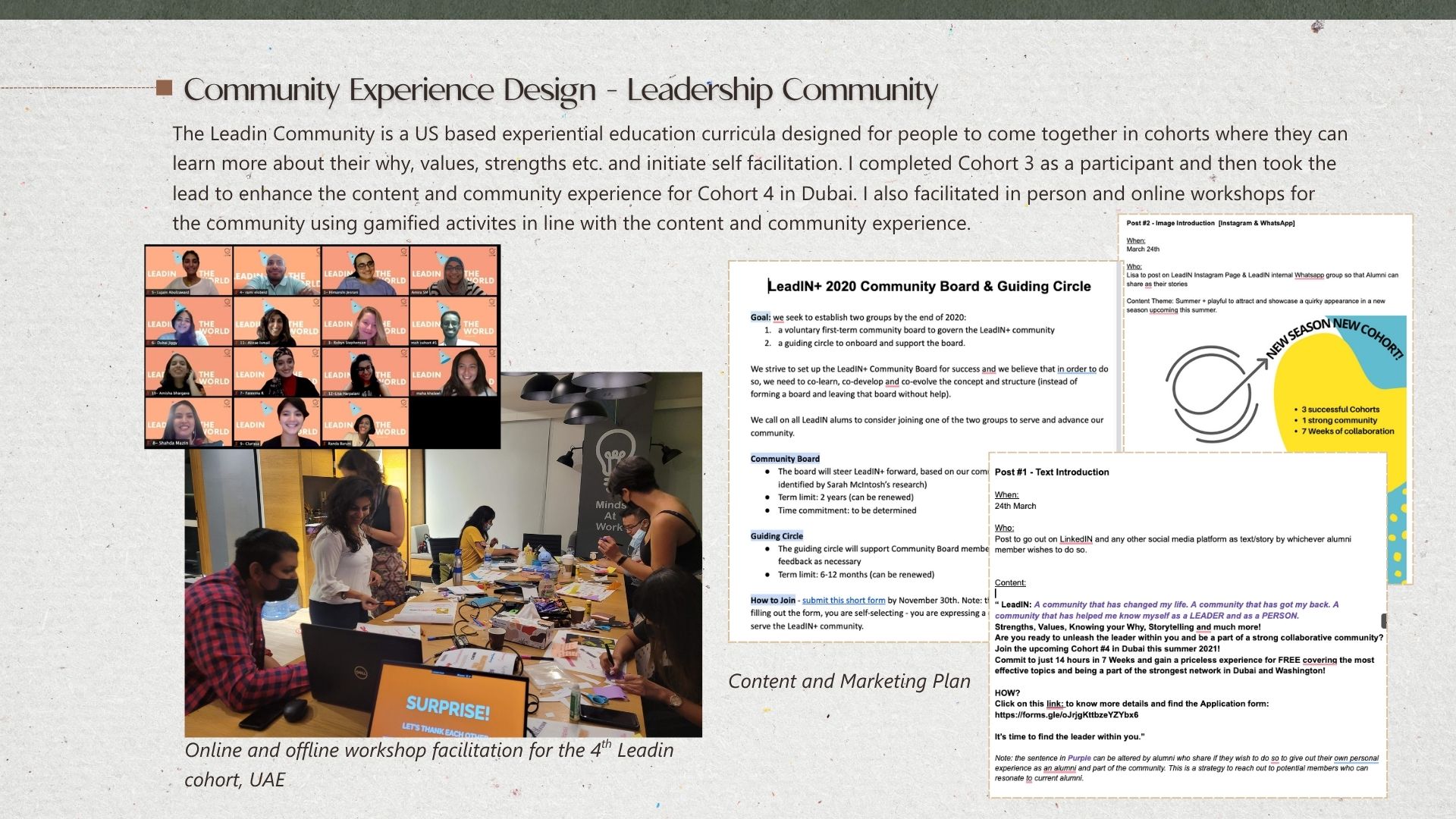LeadIN Community - Leadership Development