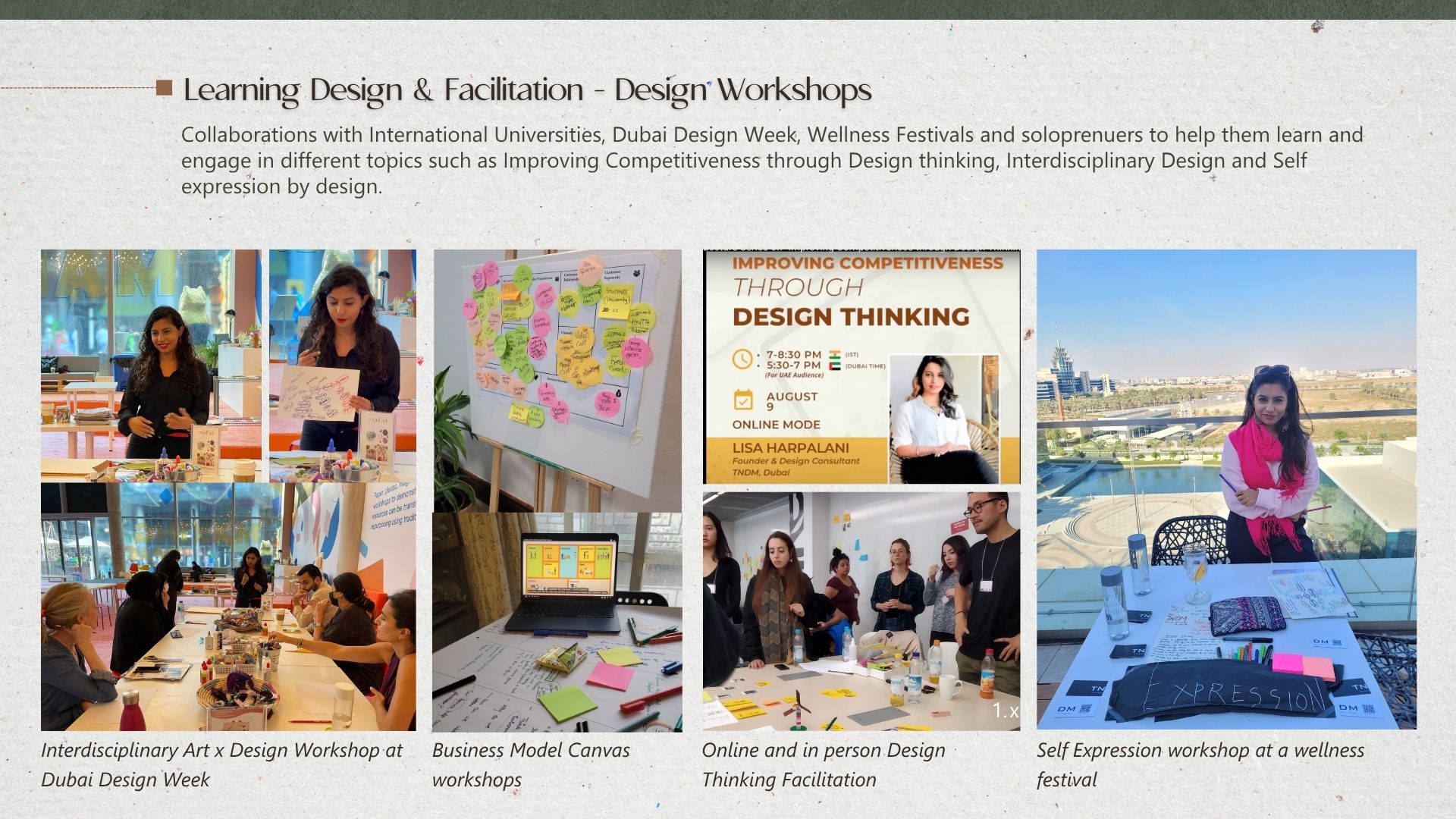 Design Workshops - Dubai Design Week